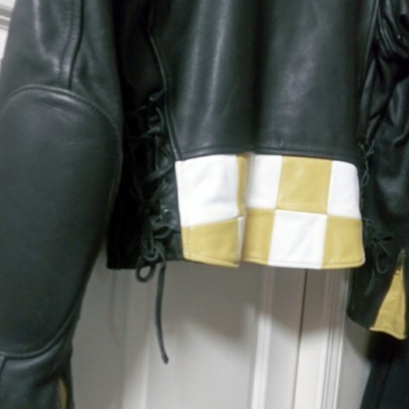 Johnson leather of San Francisco motorcycle jacket - Picture 12 of 14